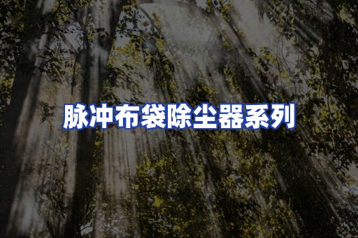 脉冲布袋除尘器系列